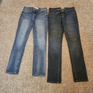 aeropostale Bayla Skinny Jeans Size 00 short